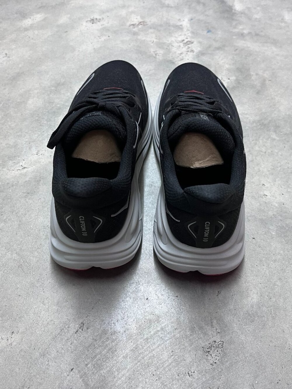 Hoka One One Clifton 10 Black Silver Men's 1162030-BKSV - New - Picture 2 of 6